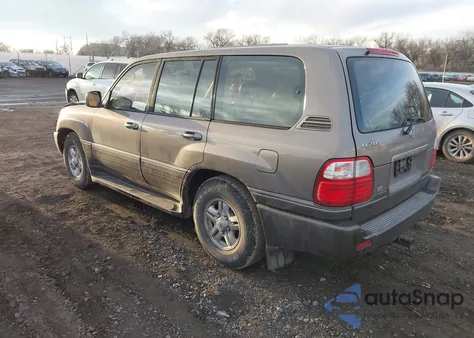2000 Lexus Lx 470 z USA, uszkodzony, nr VIN JT6HT00W2Y0096943